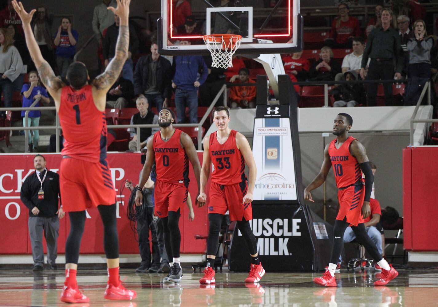 Twenty photos: Dayton Flyers vs. Davidson Wildcats