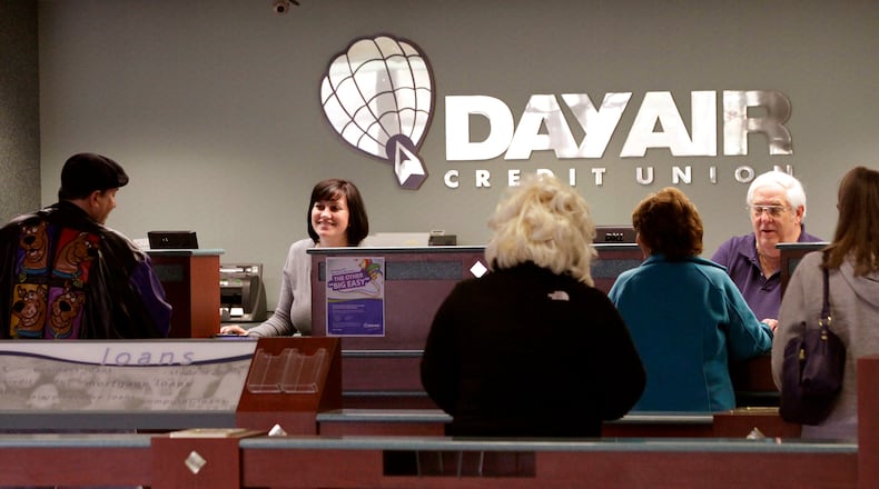Day Air Credit Union, 3501 Wilmington Pike, in a 2014 file photo. LISA POWELL / STAFF