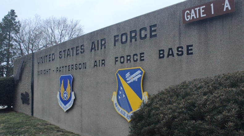 Wright-Patterson Air Force Base employs more than 27,000 employees and is the largest single-site employer in Ohio. TODD JACKSON | STAFF FILE PHOTO