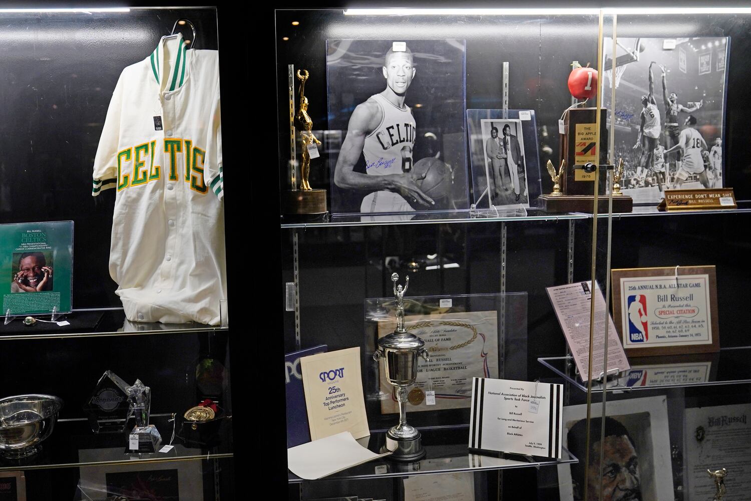 Bill Russell Auction Basketball