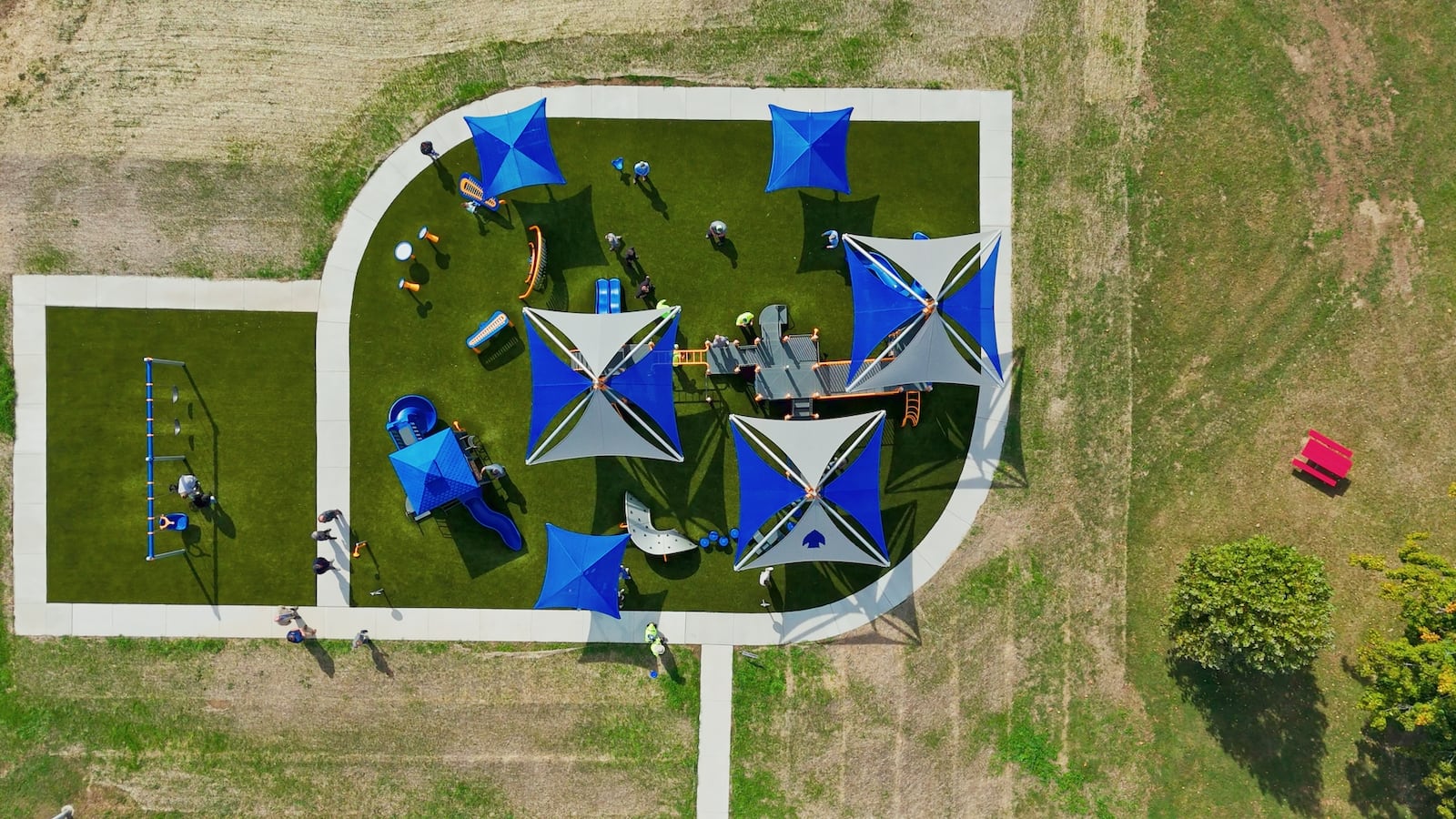 Miami Twp. recently installed a new playground at Miami View Park on Munger Road. The cost for the playground was $489,426, which was paid for by American Rescue Plan funds. CONTRIBUTED