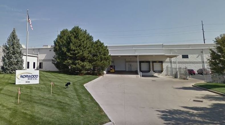 Norwood Medical’s large campus looks to grow again. ARCHIVE