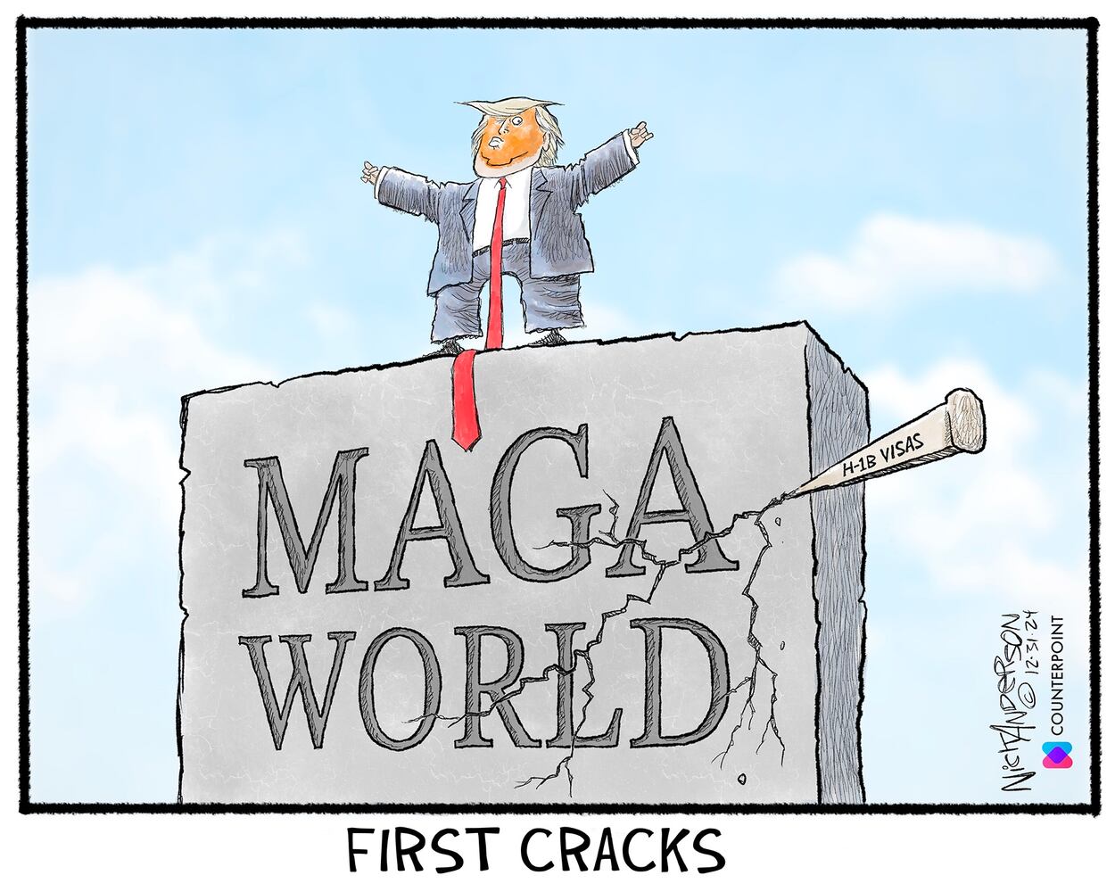 CARTOONS: Nick Anderson, Jan. 4, 2025