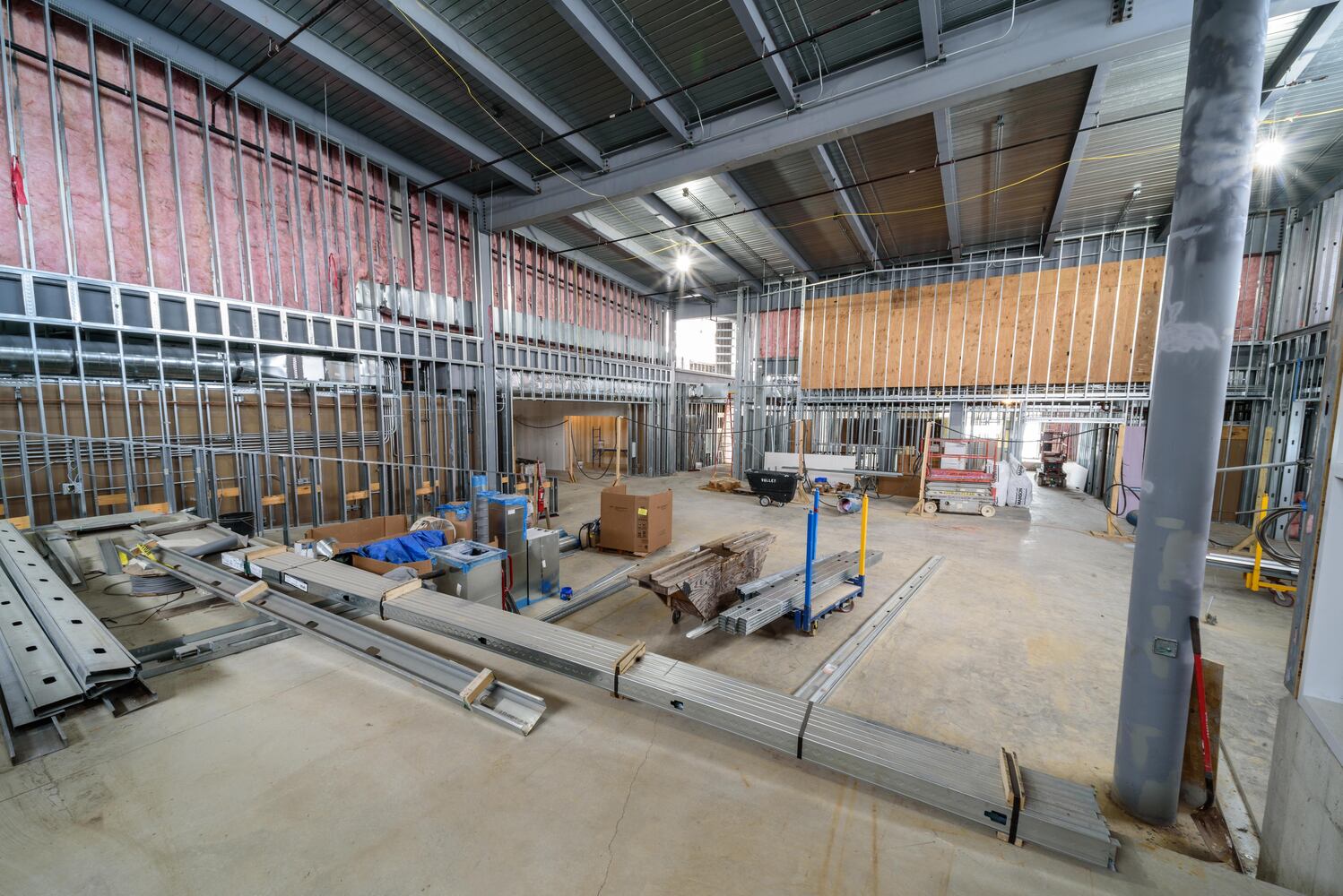 PHOTOS: A look at construction at the Dayton Metro Library’s new Huber Heights Branch