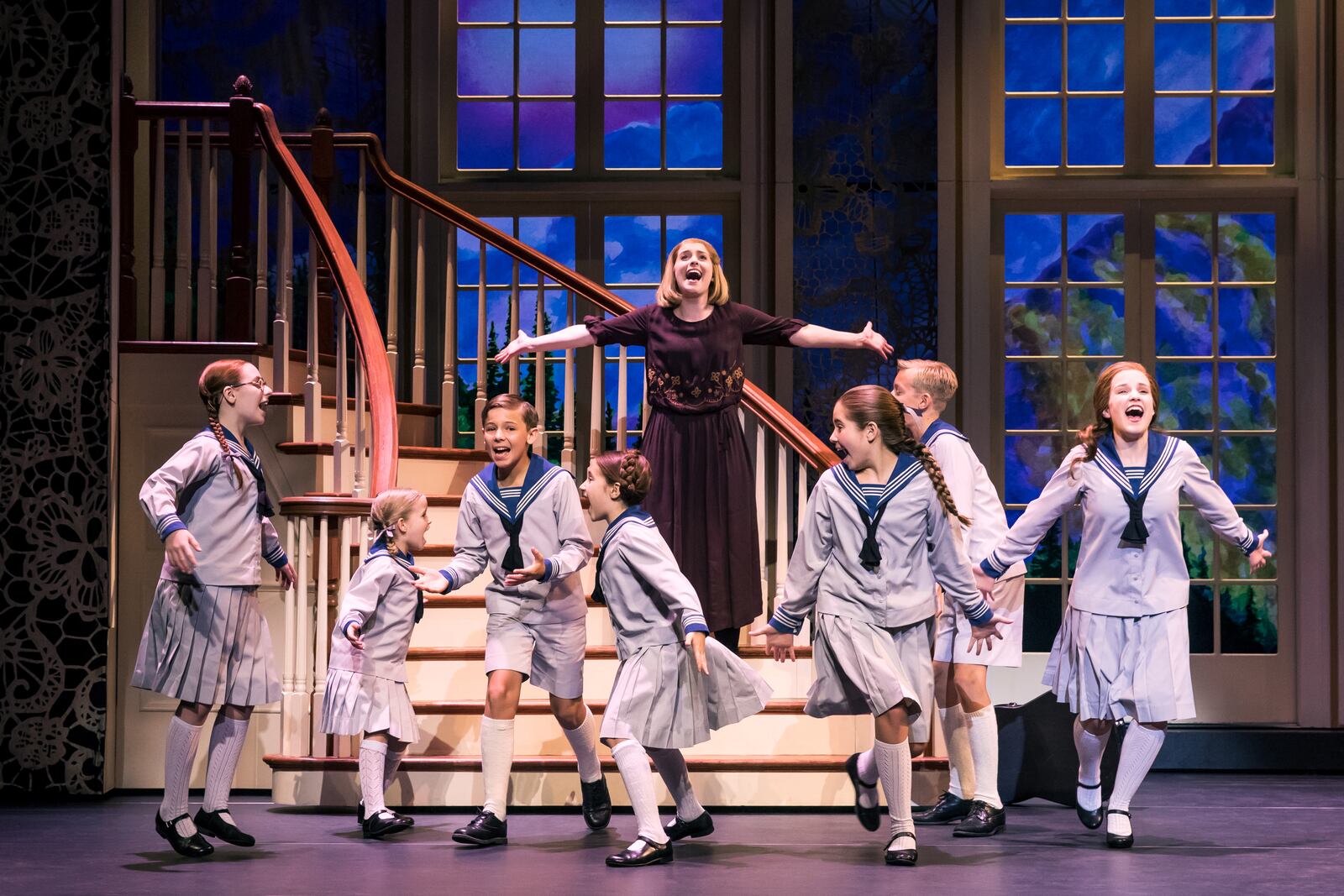 "The Sound of Music" will launch Dayton Live's 2025-2026 Broadway Series Oct. 14-19, 2025 at the Schuster Center. Photo by Matthew Murphy