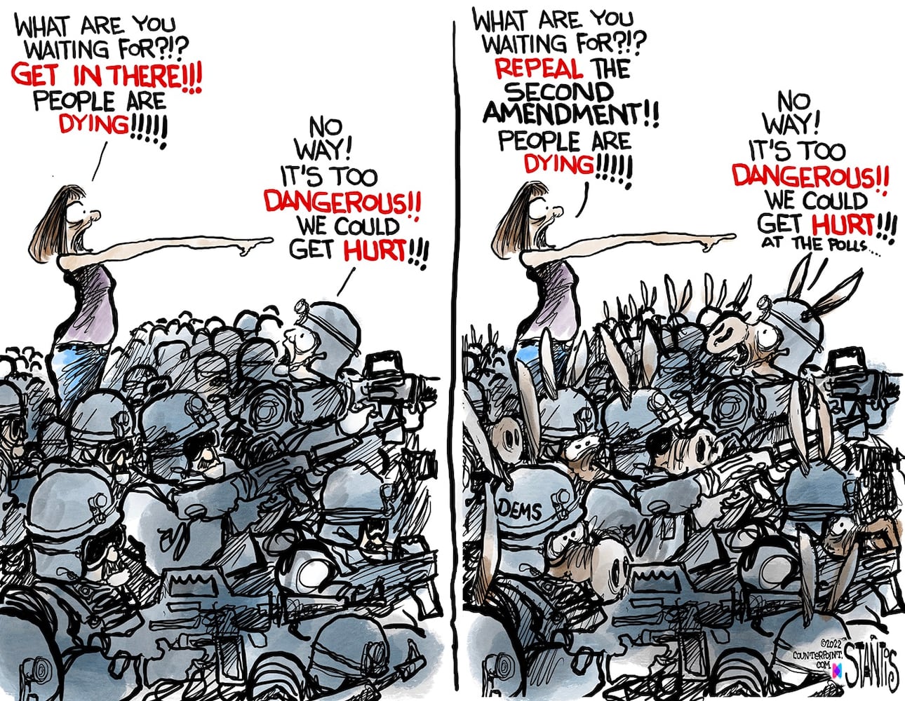 WEEK IN CARTOONS: Gun laws, inflation and more
