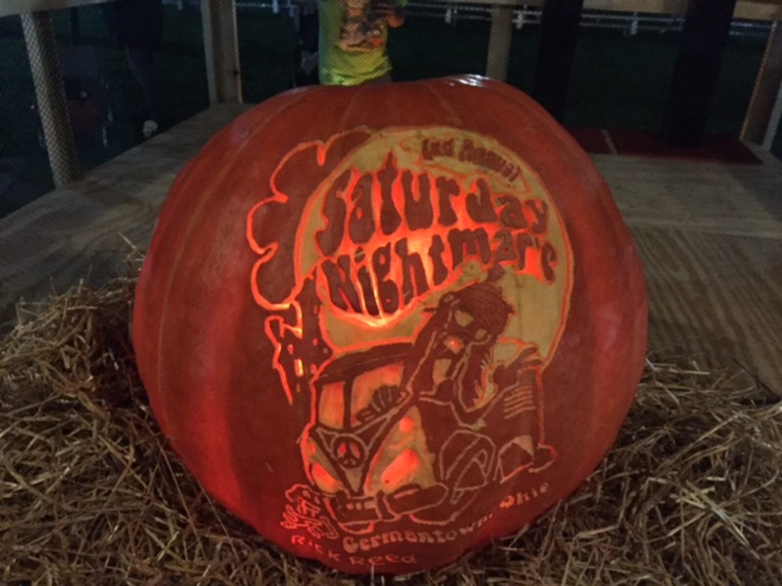 There were 1,000 Jack-o-Lanters Saturday night, Oct, 21, 2017, for Germantown's Saturday Nightmare event.