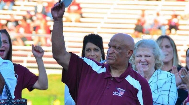 Bill Moss was inducted into the Urbana High School athletic hall of fame in 2016. CONTRIBUTED PHOTO