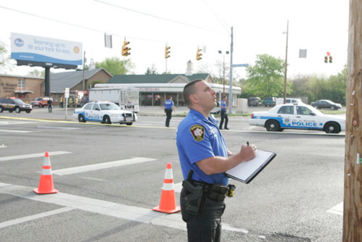 Crash at Woodman, Burkhardt