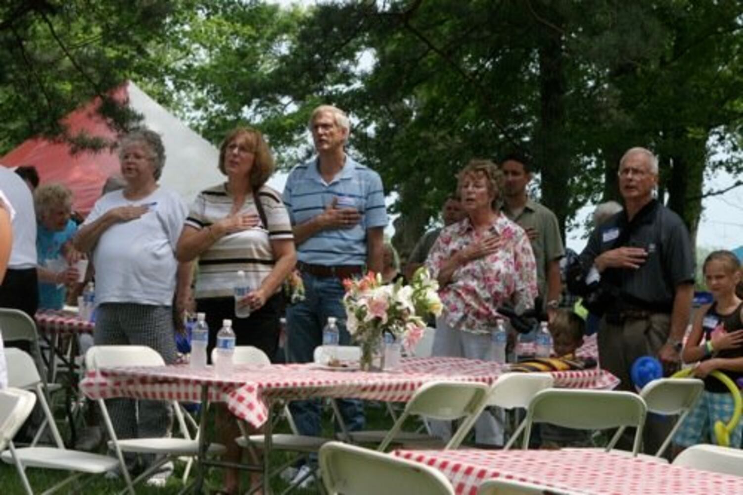 Mike Dewine's ice cream social