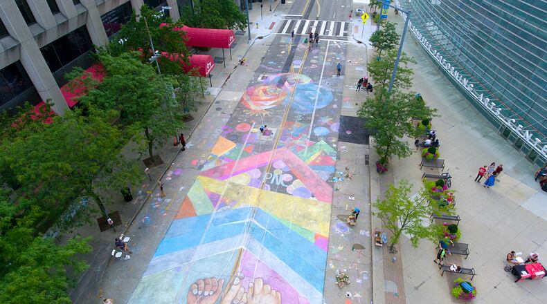 The AES Ohio Summer in the City signature event, Art in the City, returns to downtown Dayton on Saturday, August 5. Over 300 artists will be stationed around downtown’s core to celebrate the visual and performing arts through performances, demonstrations, hands-on project and more.