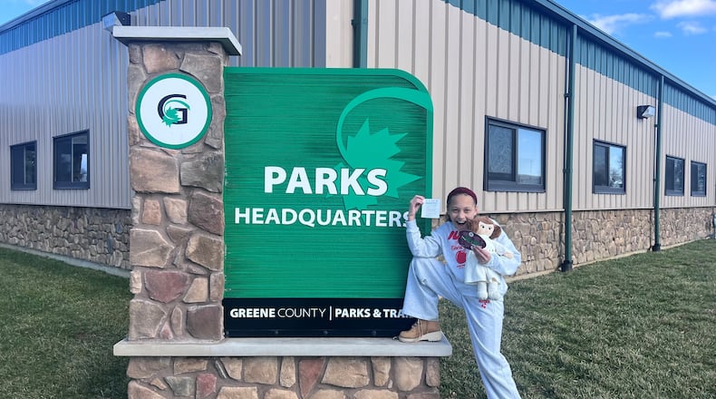 Pamela and her daughter, Jasmine stopped by the Greene County Parks & Trails headquarters to grab their Passport 2 Fun and officially join in on the March 6-7 Greene County Unplugged. Passports are available at Greene County Parks & Trails, any Greene County Public Library, Greene County Public Health, and participating Chambers of Commerce. CONTRIBUTED