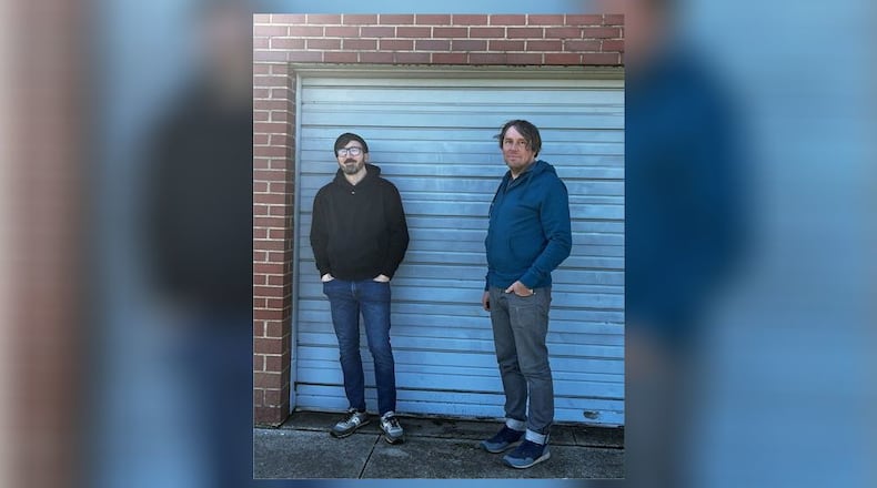 Kris Neises (left) with drummer Andy Ingram. CONTRIBUTED