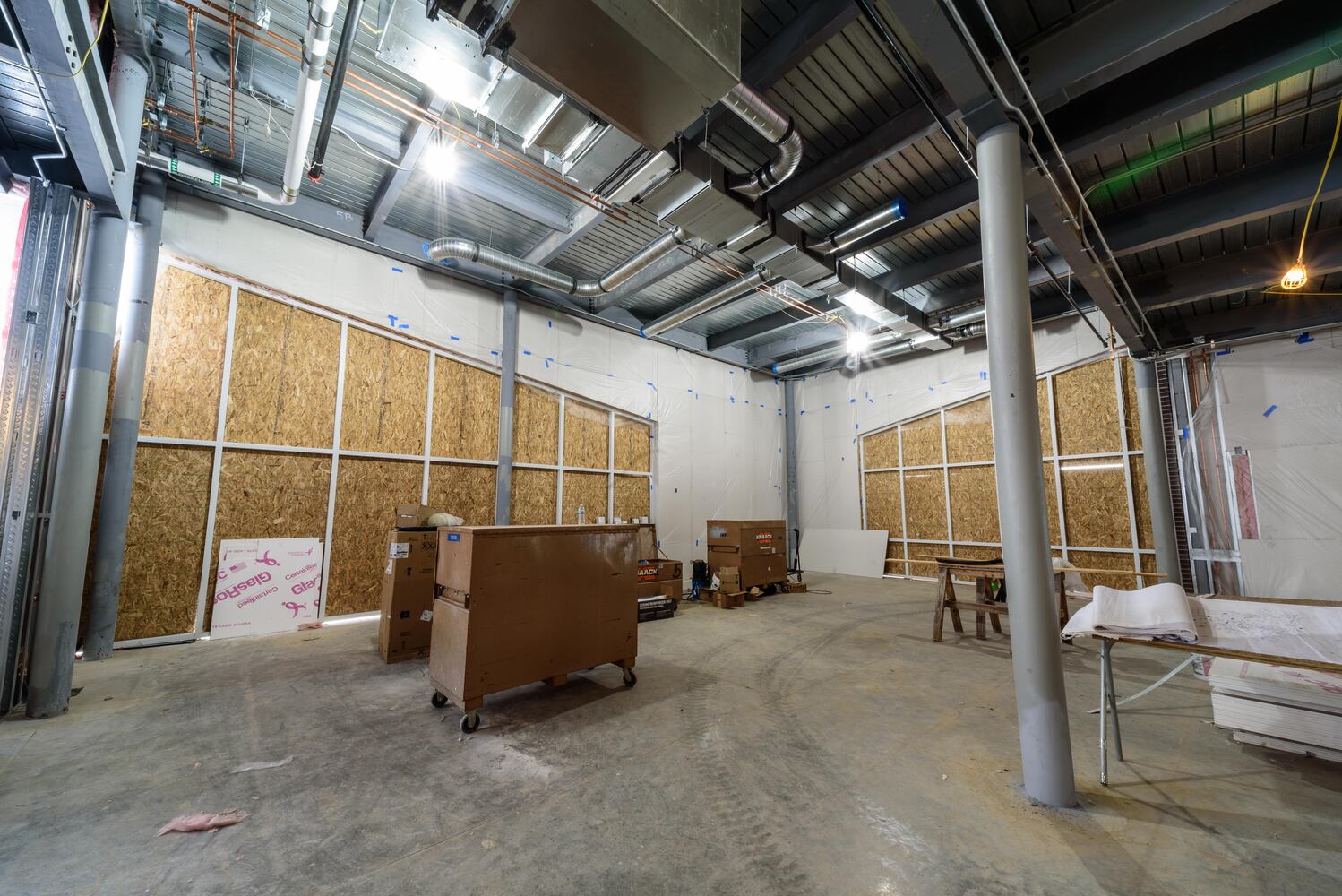 PHOTOS: A look at construction at the Dayton Metro Library’s new Huber Heights Branch