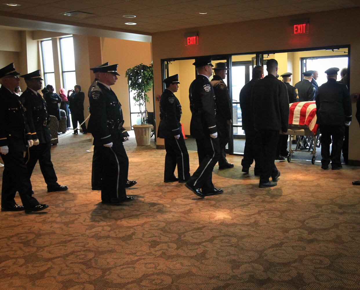 Officer Yaney's Funeral