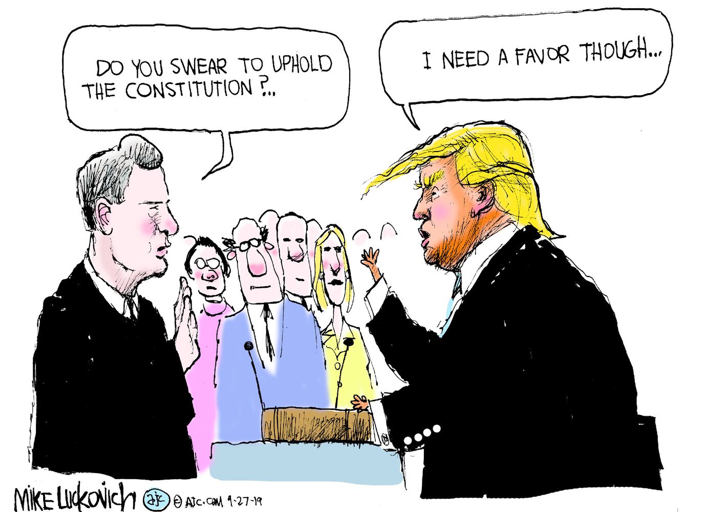 Week in cartoons: Impeachment, climate change and more