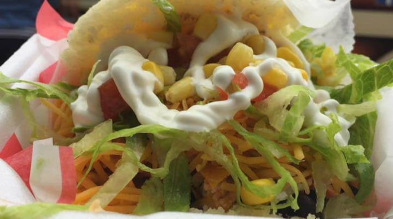 Latin Arepas tacos. (Source: Facebook)