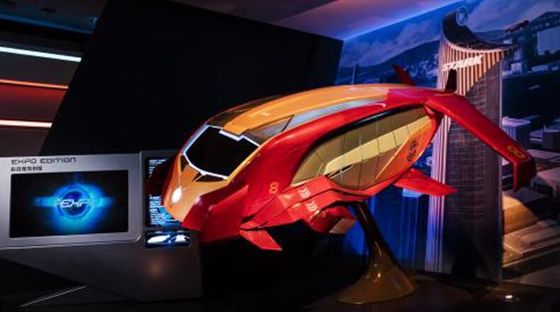 The Iron Man Experience at Hong Kong Disneyland. (Walt Disney Parks & Resorts)