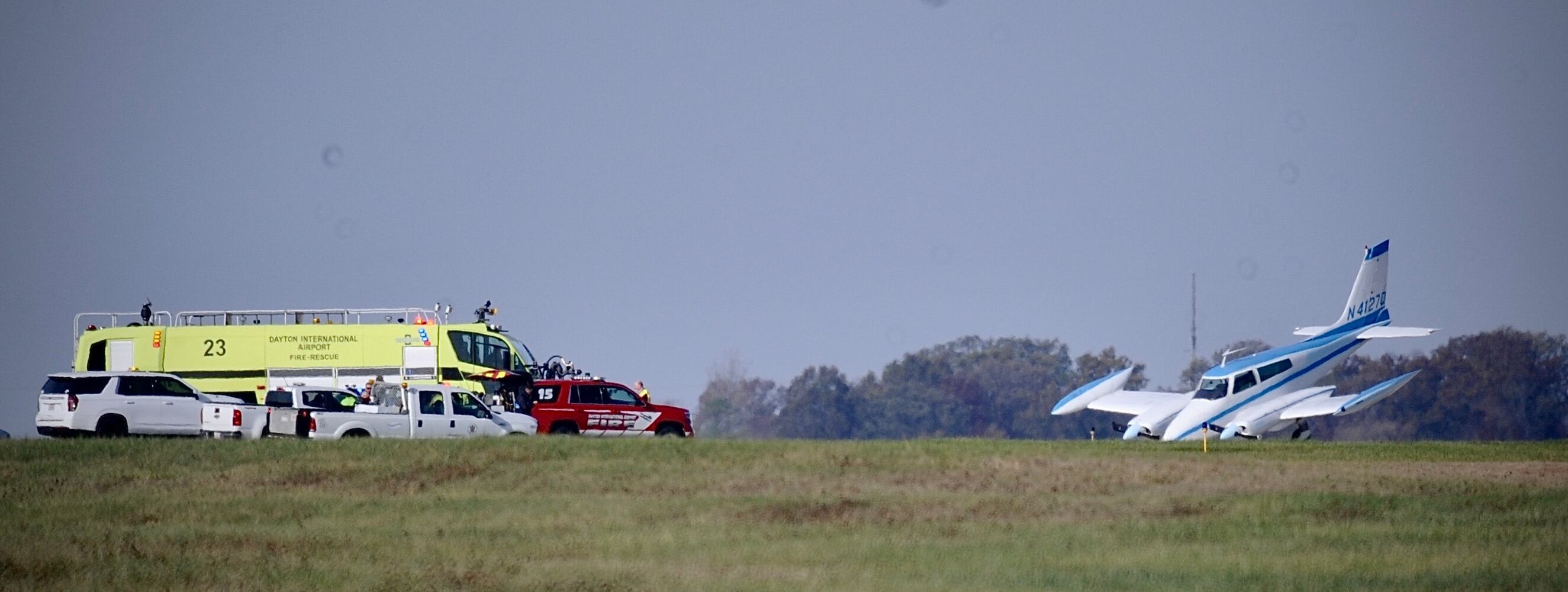 Small plane crash at DIA