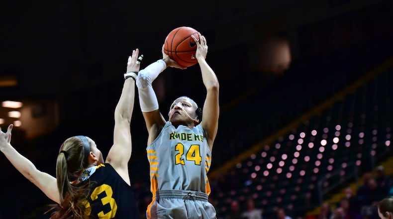 Wright State’s Michael Miller puts up a shot Thursday night vs. NKU. WSU Athletics photo