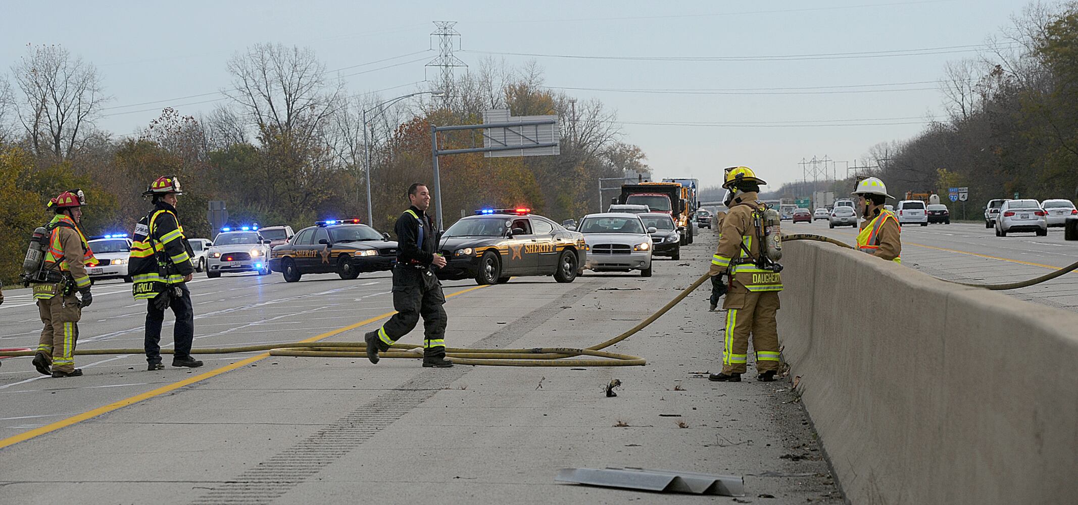 U-Haul Truck Fire