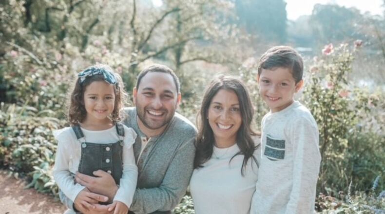 Michael and Aviva Waitz were marching in Highland Park's Independence Day parade with children Emma, 5, and Jonah, 6, Monday, July 4, 2022, when they heard what they initially believed to be fireworks. The family fled the scene, which was around the corner from where a gunman on a rooftop opened fire on the parade, killing at least seven people and wounding at least 30.