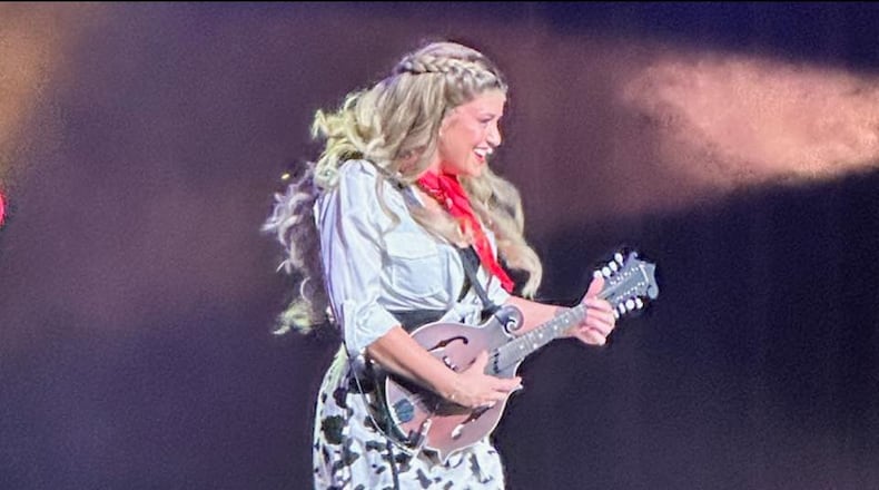 Mallory Georgia Marie, a 2013 Middletown Christian High School graduate, has been performing since she was a little girl. She's playing Elle Wood in the La Comedia Dinner Theater's production, Legally Blonde: The Musical. PROVIDED PHOTO