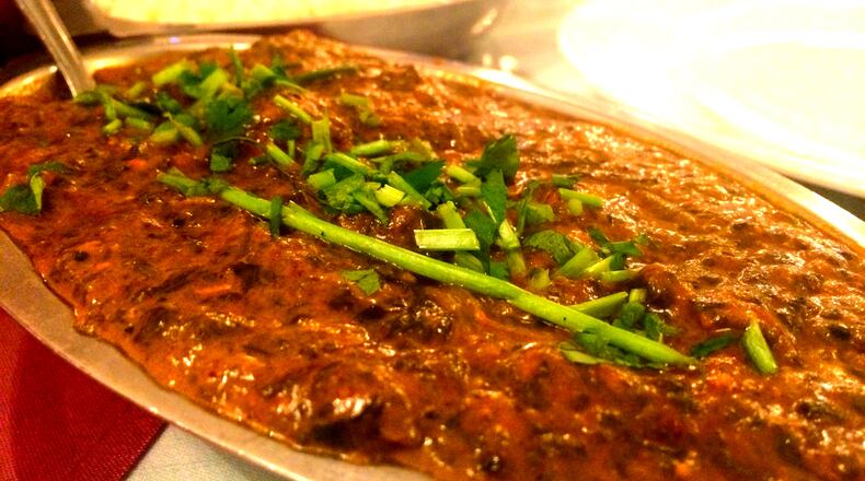 Chicken Tikka Saag at Ajanta Indian Restaurant. VIVIENNE MACHI / STAFF