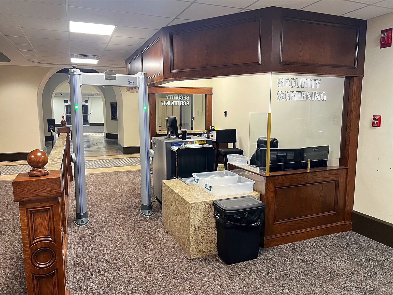 Renovations to the 1880s-era Miami County Courthouse in Troy are ongoing in early 2025. CONTRIBUTED PHOTO