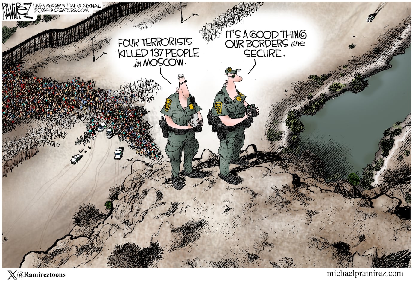 CARTOONS: Michael Ramirez, March 31, 2024