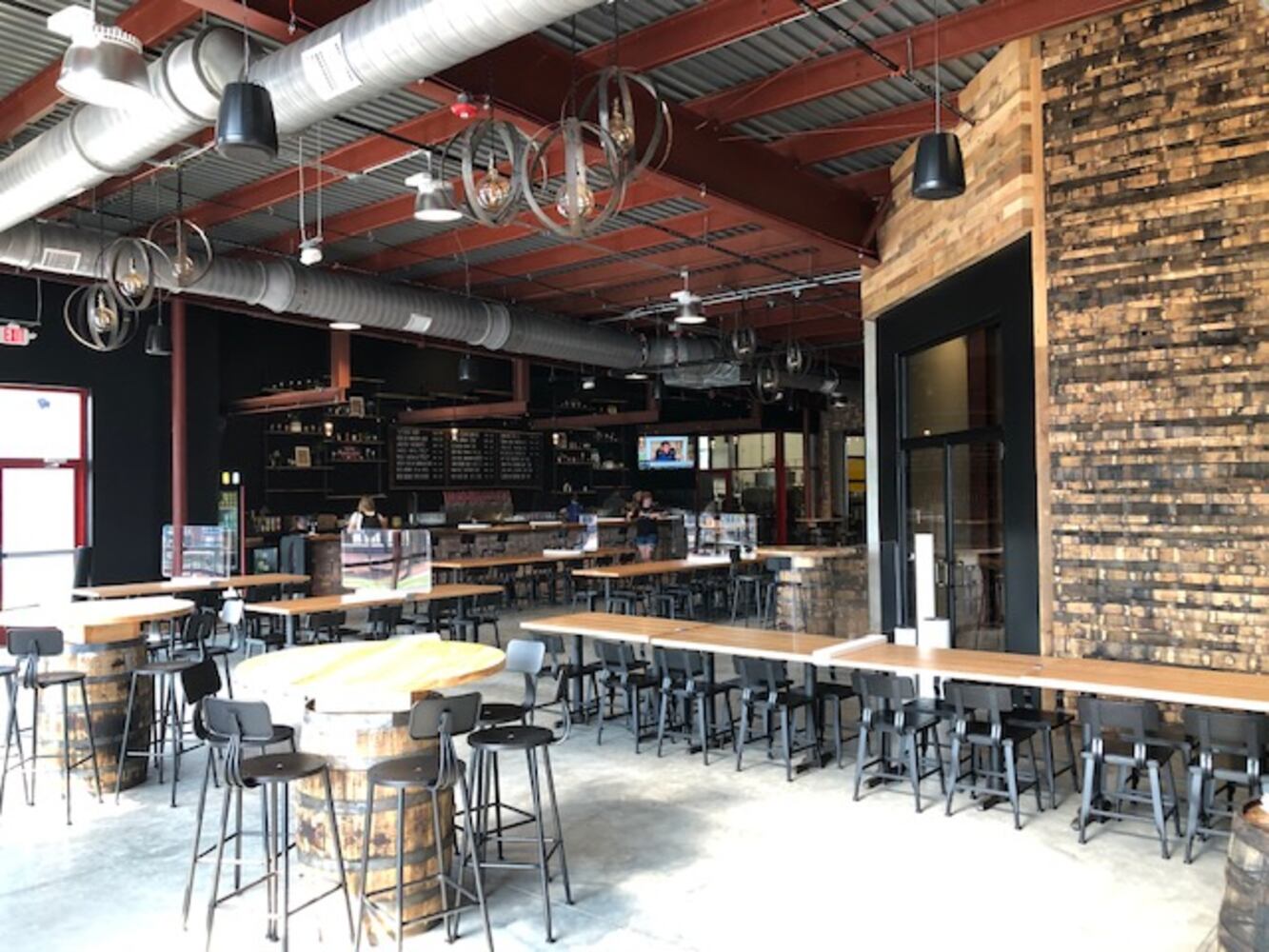 PHOTOS: Inside the new Warped Wing Barrel Room & Smokery in Springboro
