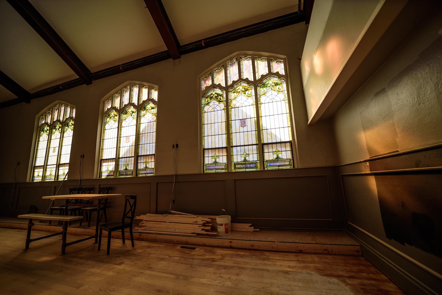 PHOTOS: Sneak peek inside church turned brewery coming this summer