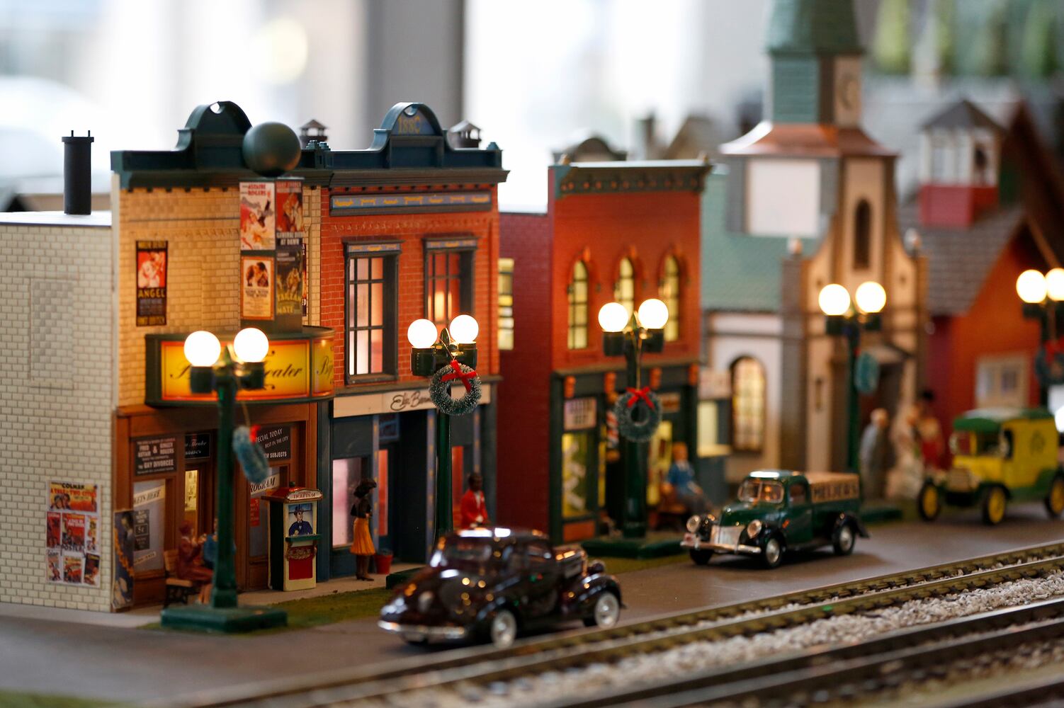Virginia Kettering holiday model train