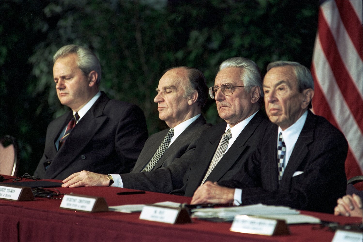 Dayton Peace Accords photos by Jan Underwood