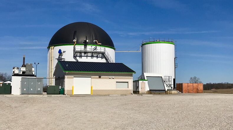 The Pitstick family owns a fifth generation hog farm in Bath Township in Greene County. Tom Pitstick has partnered with Renergy, a company headquartered in Delaware, Ohio to create renewable energy from his farm waste. The entire family is involved in the business. CONTRIBUTED