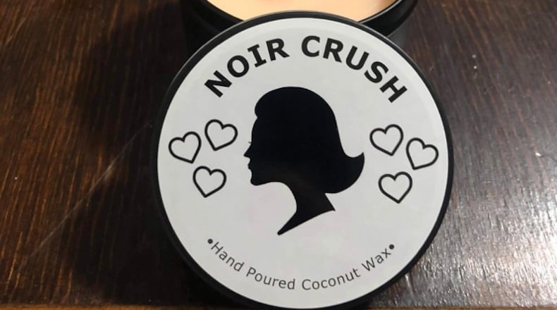 Salon Noir has teamed up with Dayton Real Estate Crush to create the NOIR Crush candle. All of the proceeds from the candle will benefit the Artemis Center.