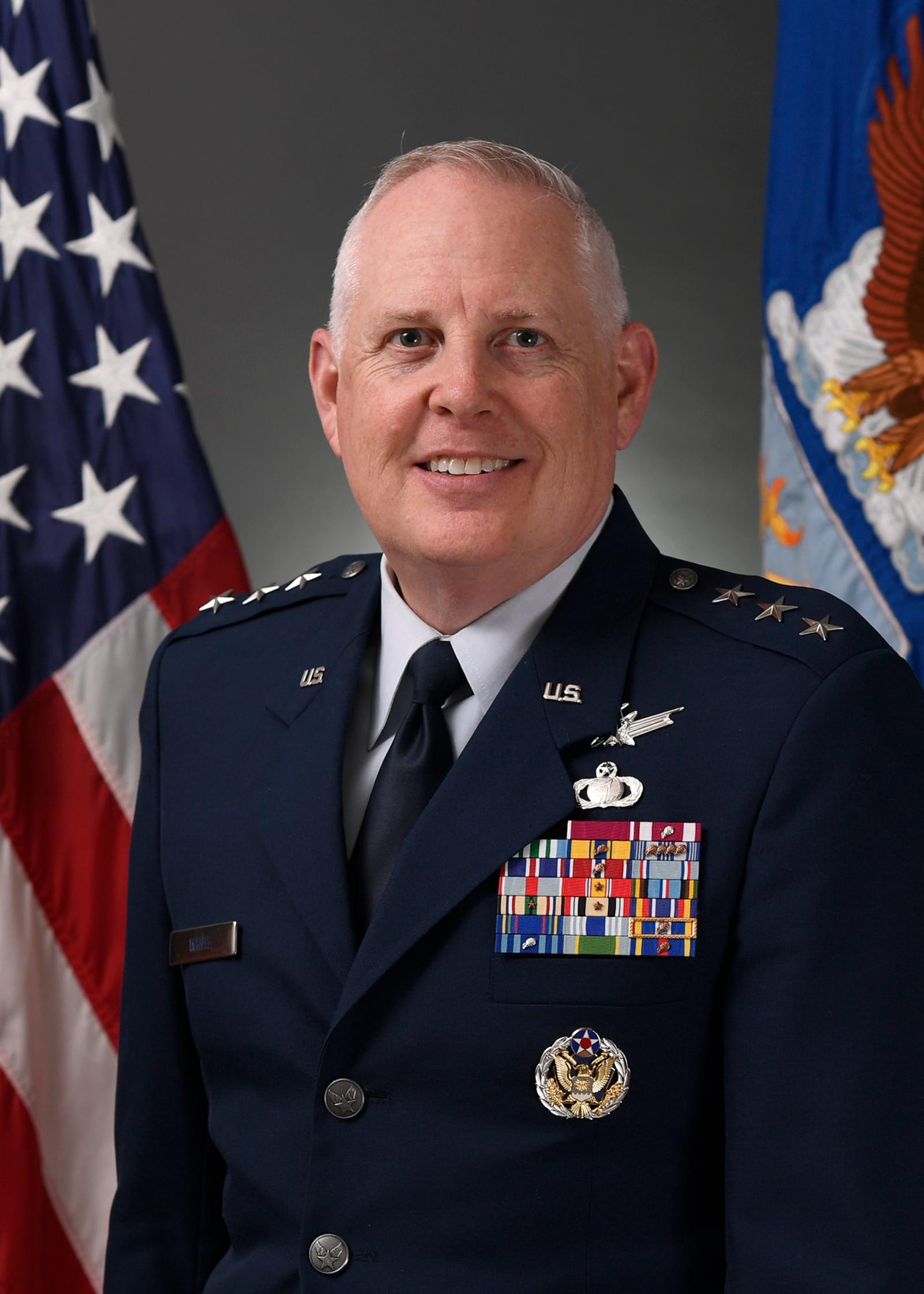 Lt. Gen. Dale White. Air Force photo.