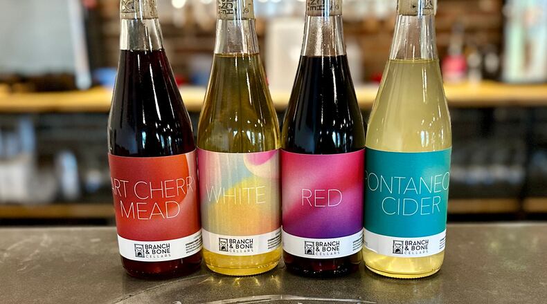 Branch & Bone Artisan Ales in Dayton’s Historic South Park neighborhood has released its first batch of wine, mead and cider (CONTRIBUTED PHOTO).