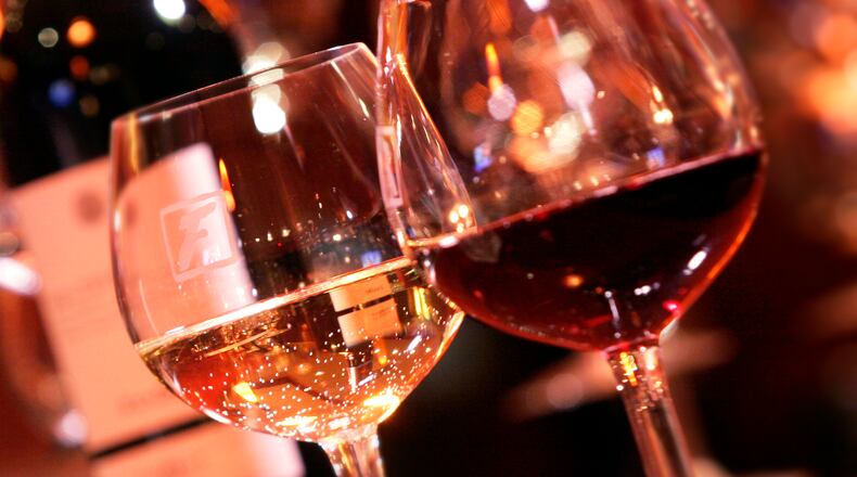 Wines at Fleming's Prime Steakhouse & Wine Bar at The Greene.