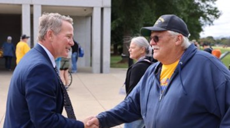 In October, Sen. Husted joined the heroes of Findlay, Ohio’s Flag City Honor Flight’s 33rd mission to Washington, D.C. CONTRIBUTED