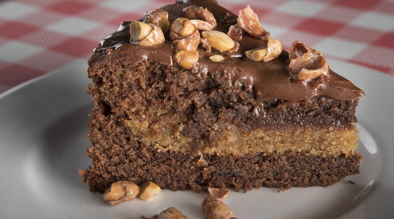 Baking Central takes on the piecaken — a cake with a pie buried inside. (Jerry Holt/Minneapolis Star Tribune/TNS)