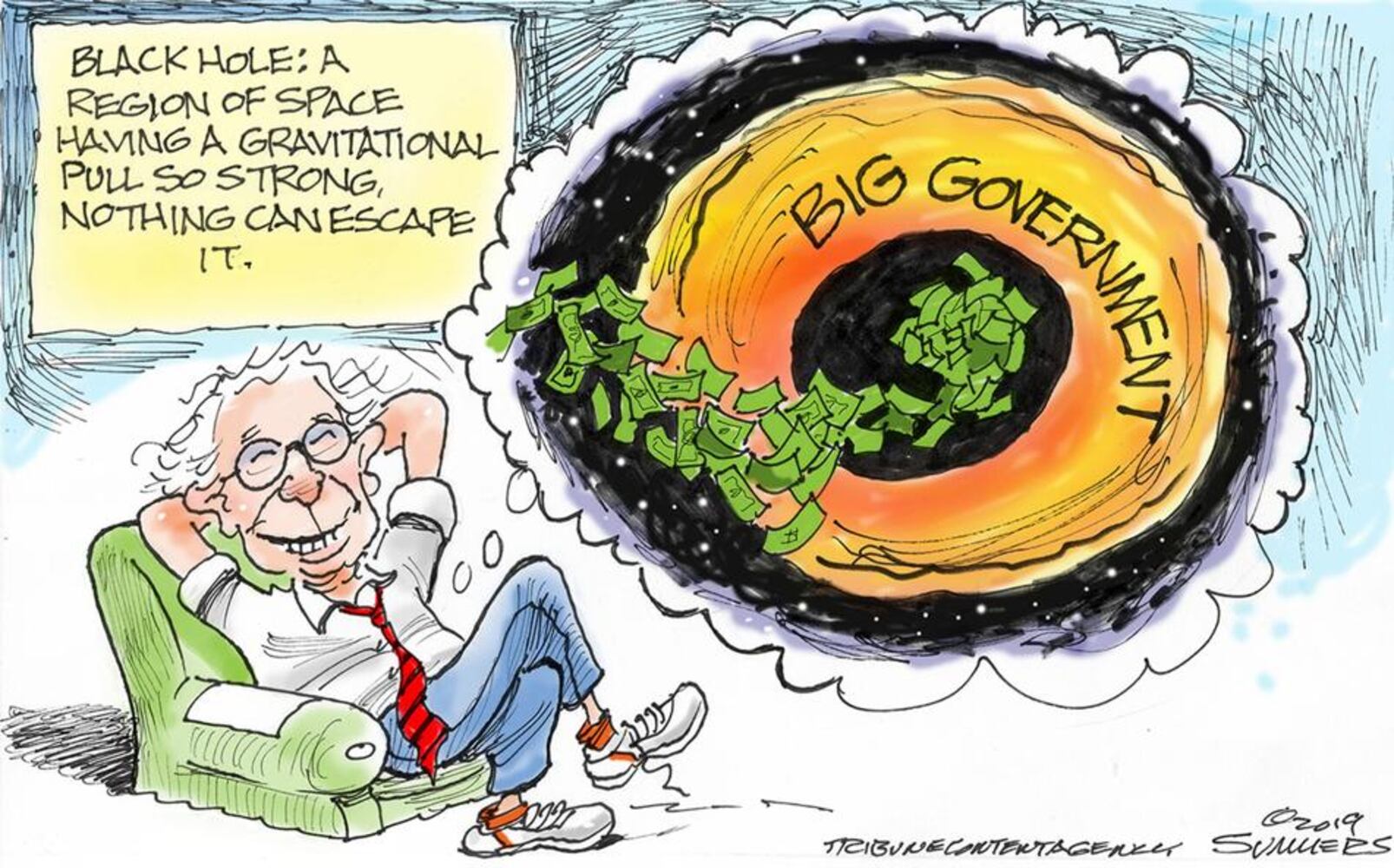 Week in cartoons: Trump’s tax returns, the black hole and more