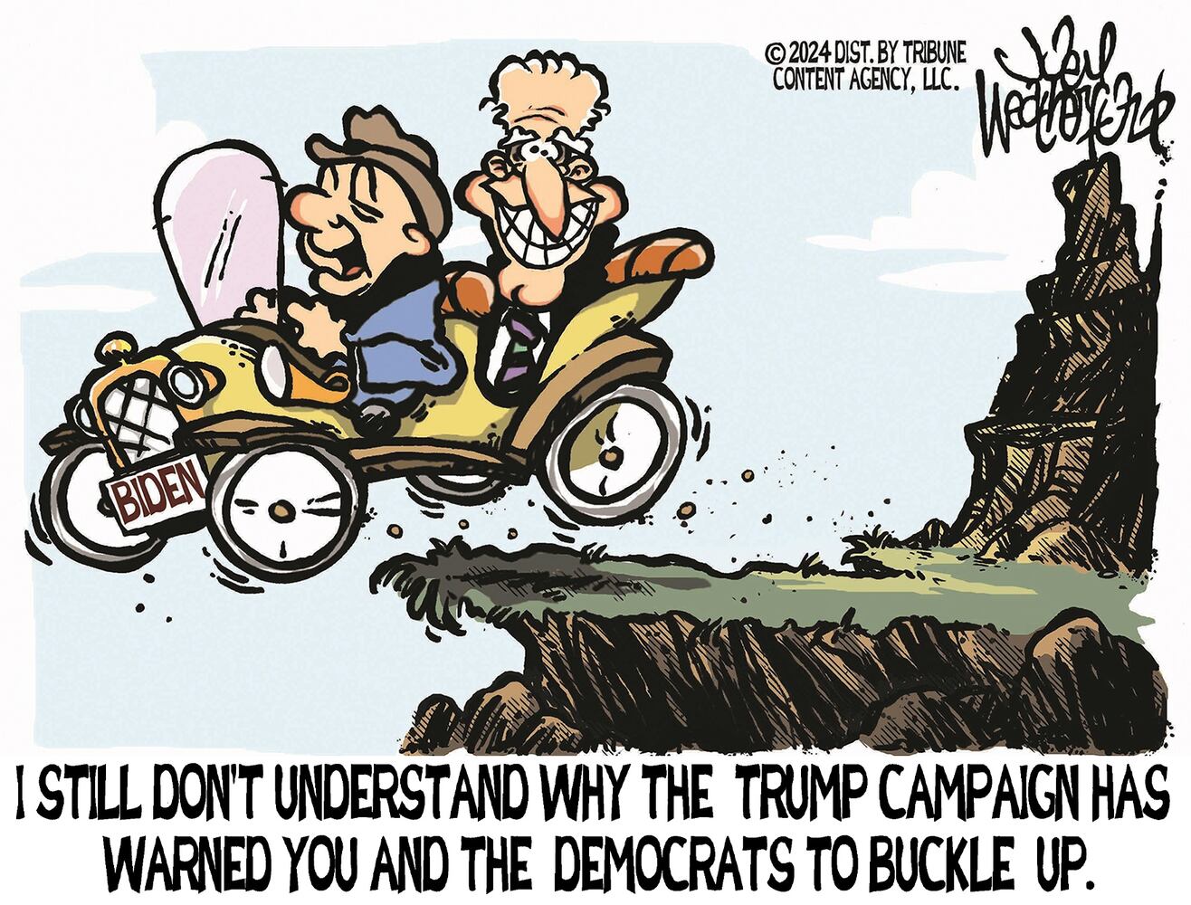 CARTOONS: Joey Weatherford, June 14, 2024
