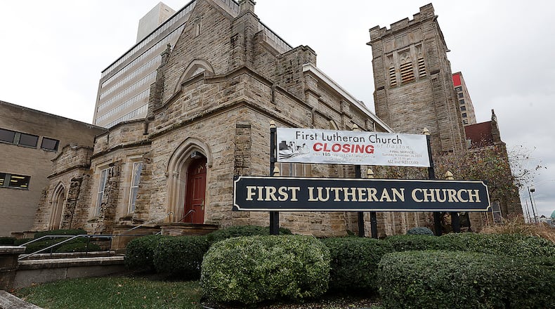 The First Lutheran Church of Dayton will be closing after 185 years of service. The last service will be Sunday, November 24, 2024 at 10:00 am. MARSHALL GORBY\STAFF