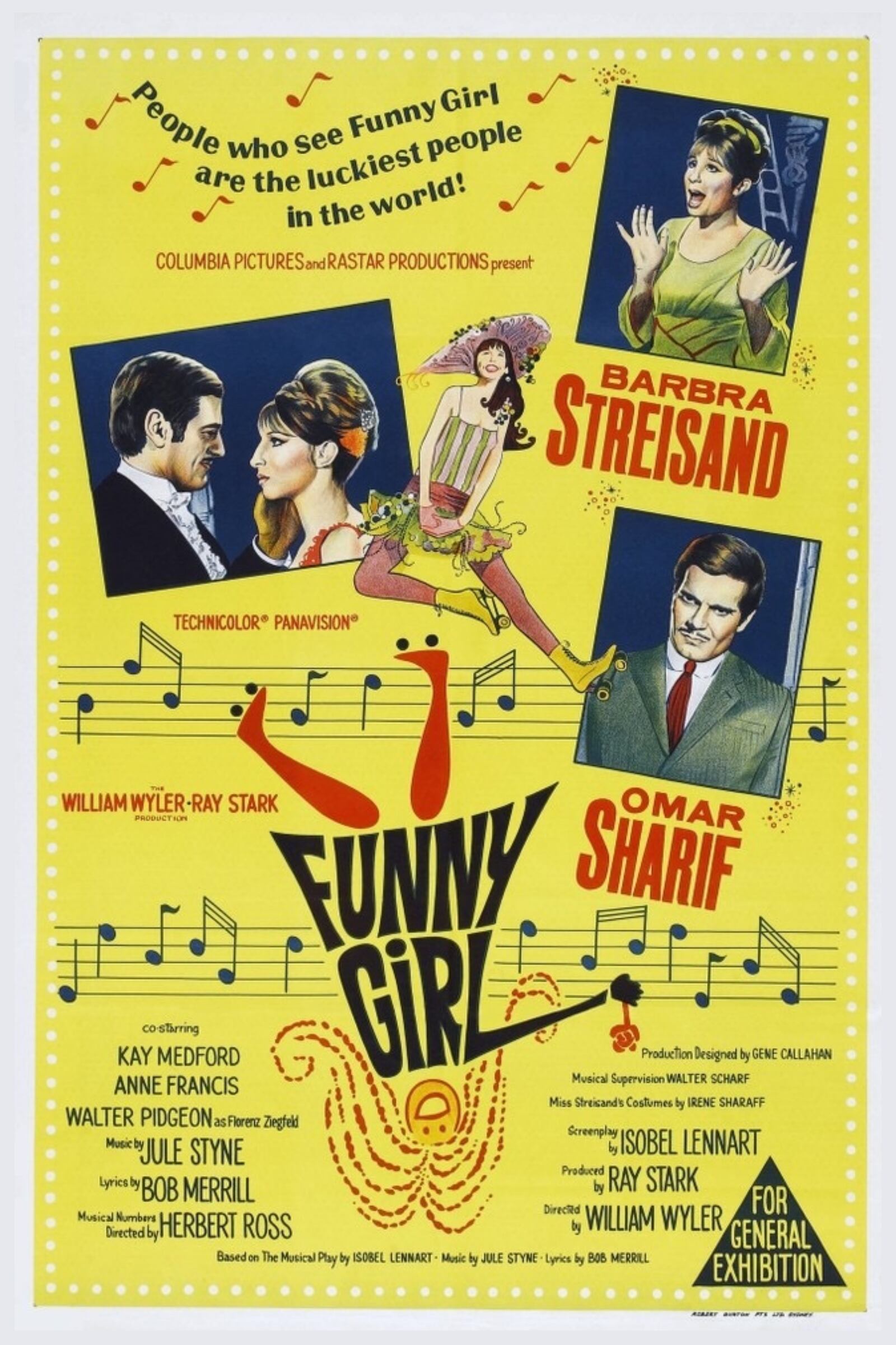 A Century of Cinema presents “Funny Girl,” the 1968 musical comedy starring singer-turned-actor Barbara Streisand, at Plaza Theatre in Miamisburg on Wednesday, April 6.