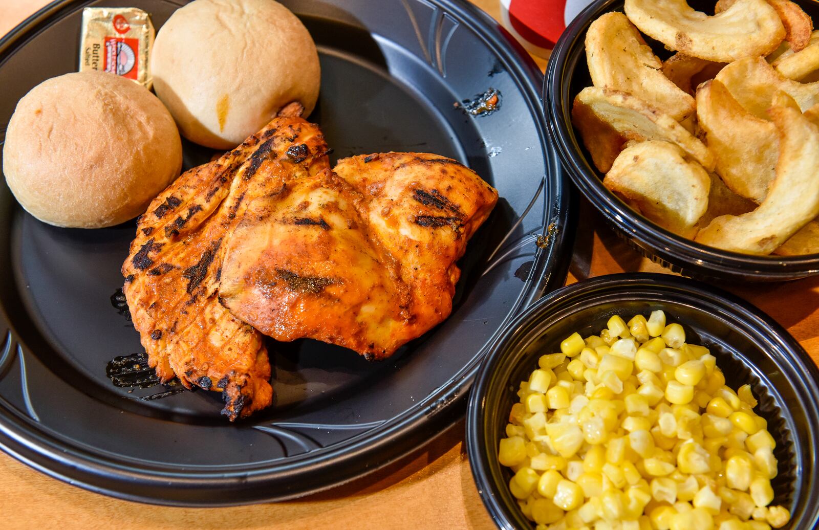 Deg’s Flame Grilled Chicken and signature Wurlys, which are baked instead of fried.