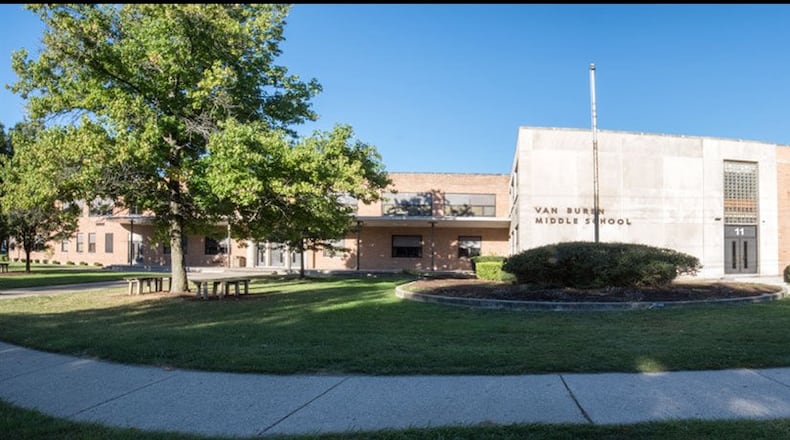 Van Buren Middle School in Kettering. FILE