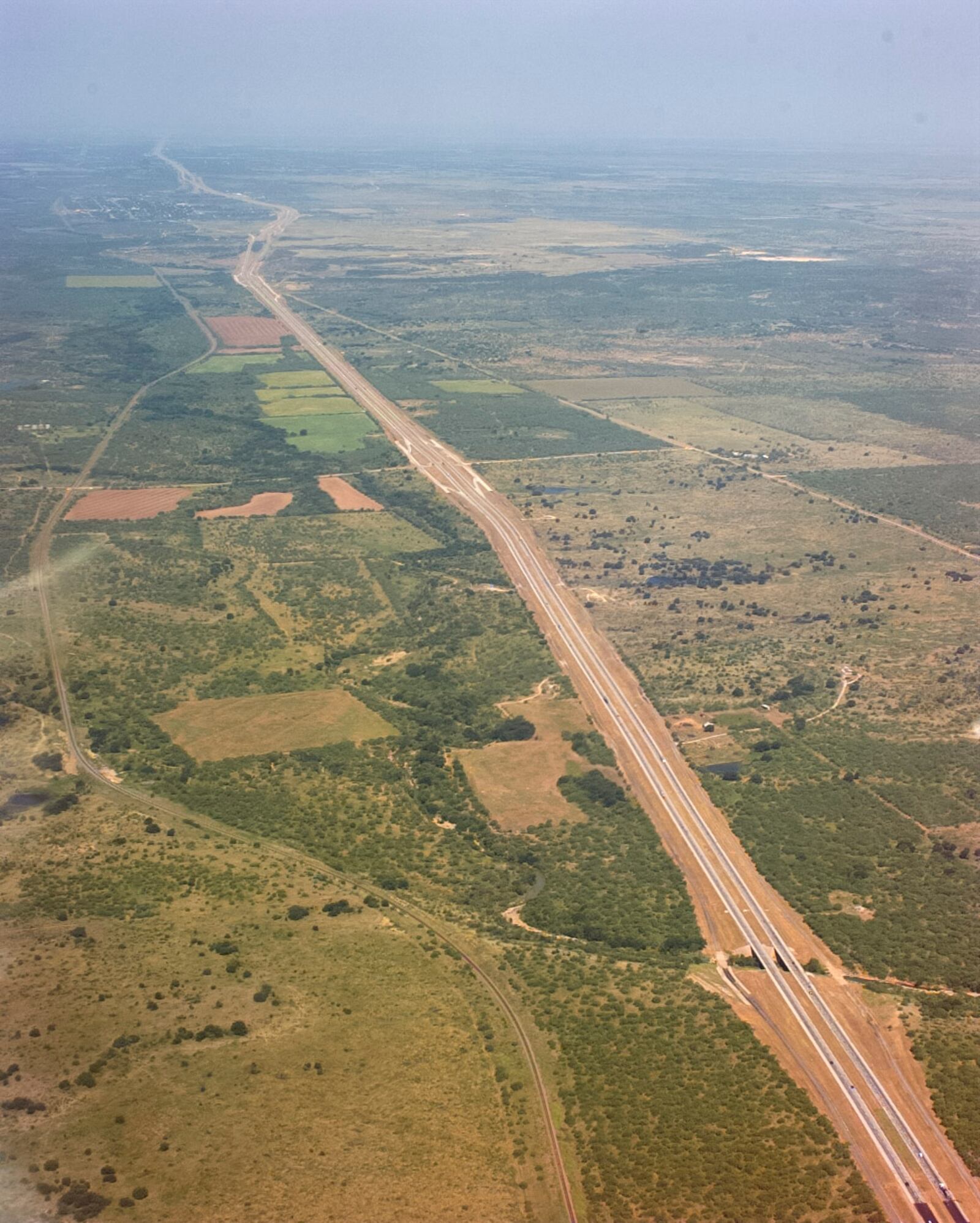 Following I-20 west from Dallas - 1997.