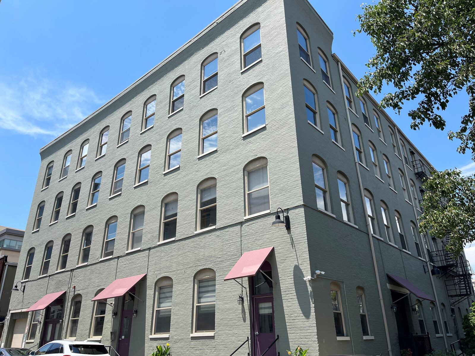 The Ice Lofts in downtown Dayton. Two units sold for more than the asking price late last year. CORNELIUS FROLIK / STAFF