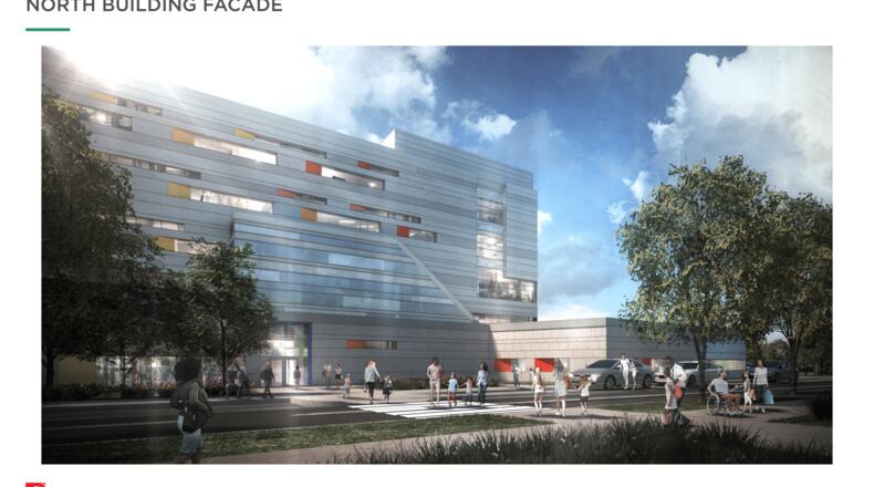 A rendering of the Greater Dayton School. CONTRIBUTED